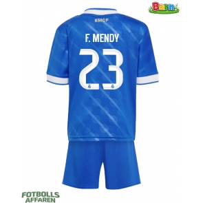 Real Madrid Ferland Mendy #23 Tredjeställ Barn 2025-26 Kortärmad (+ Korta byxor)